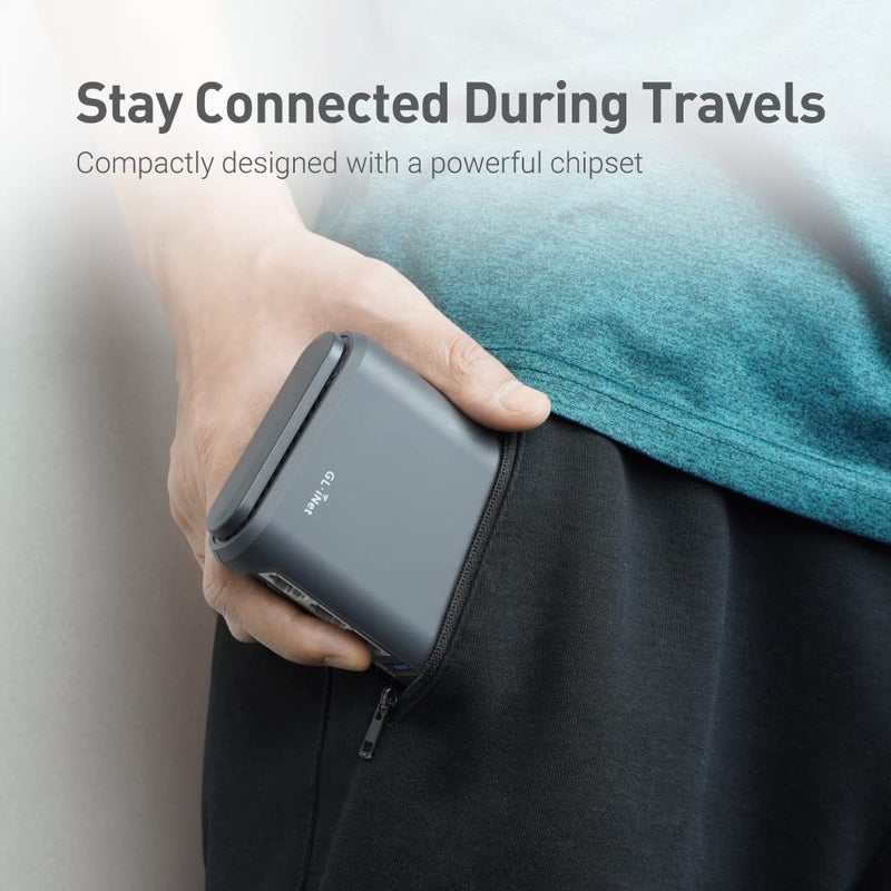 GL.iNet GL-A1300 Pocket VPN Travel Router - Portable Wi-Fi Router for Travel, Easy to Set up, Connect to Public & Hotel Wi-Fi login Page - Image 3